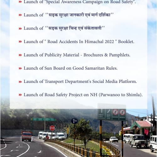 10 days special awareness campaign on road safety w.e.f. 20th to 30th Nov. 2023